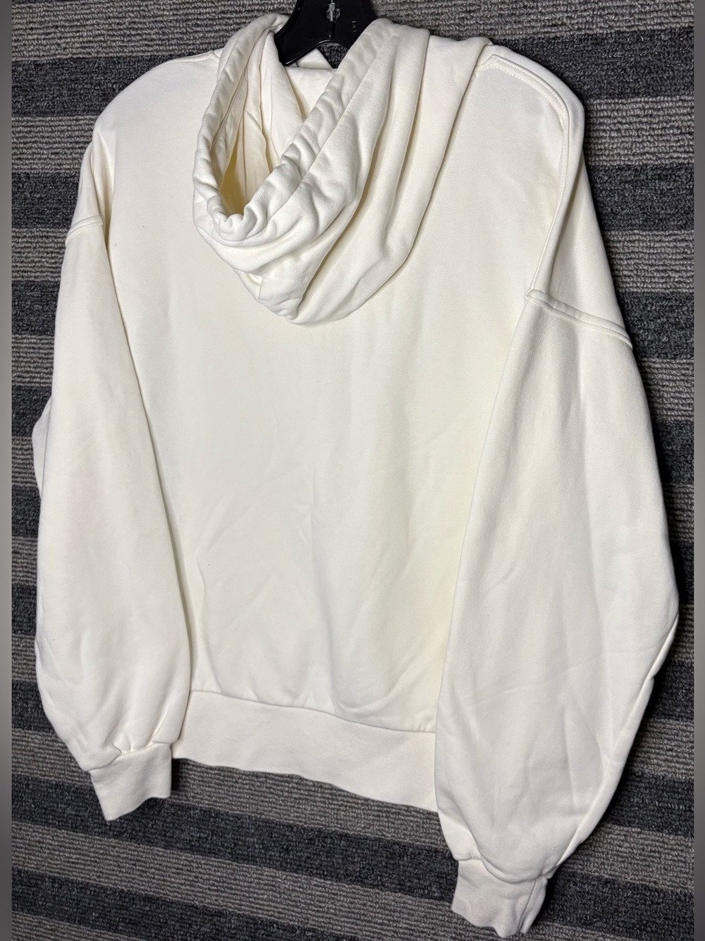 Converse All-Star Chuck Taylor Cream Hoodie Oversized Women’s Small EUC - Picture 6 of 6